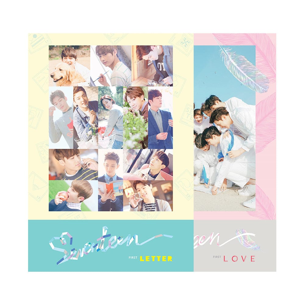 SEVENTEEN - FIRST LOVE & LETTER 1st Album [Re-released]
