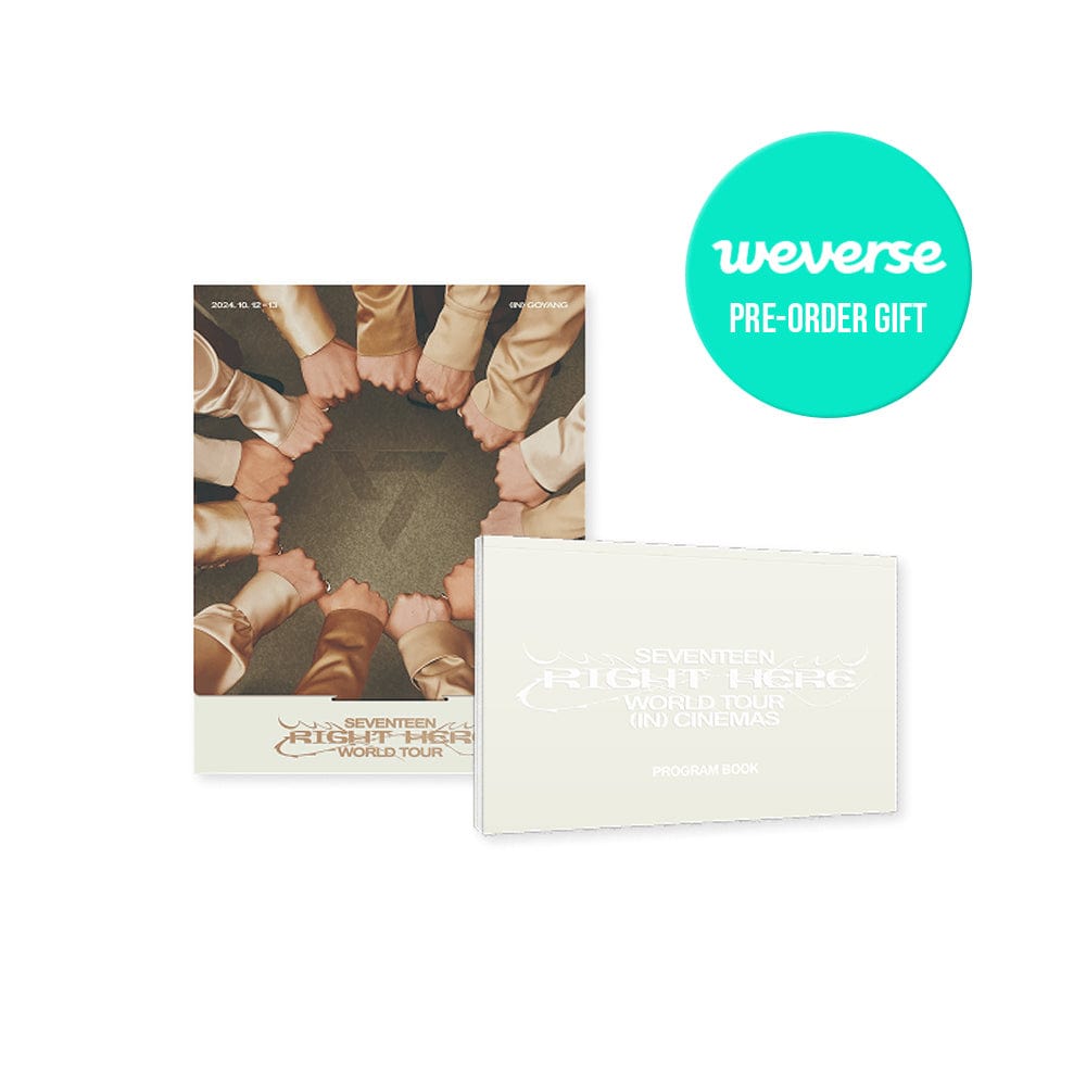 SEVENTEEN - WORLD TOUR RIGHT HERE DC + PROGRAM BOOK SET