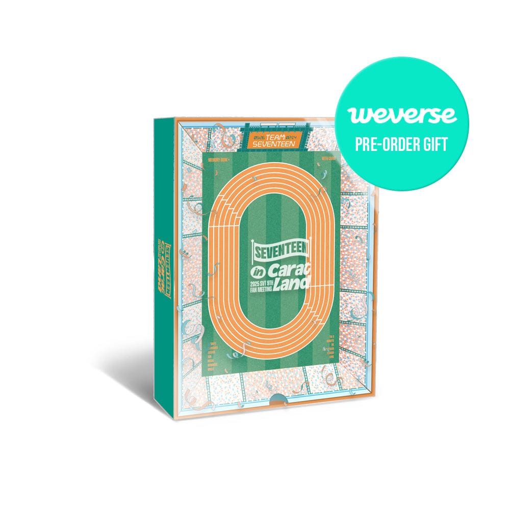 SEVENTEEN MD / GOODS WEVERSE SEVENTEEN - 2025 SVT 9TH FAN MEETING SEVENTEEN in CARAT LAND MEMORY BOOK+