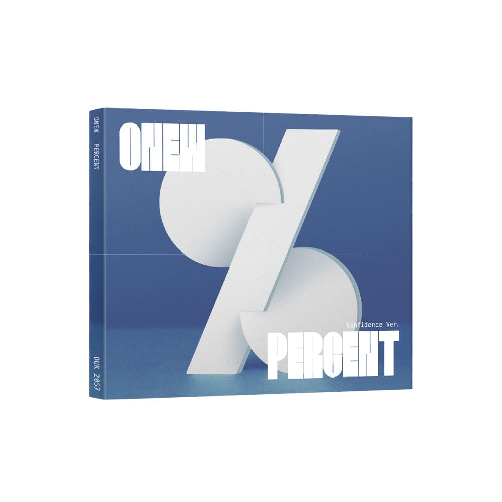 SHINee ALBUM B - BLUE SHINEE ONEW - 2nd Album PERCENT (Digipack Ver.)