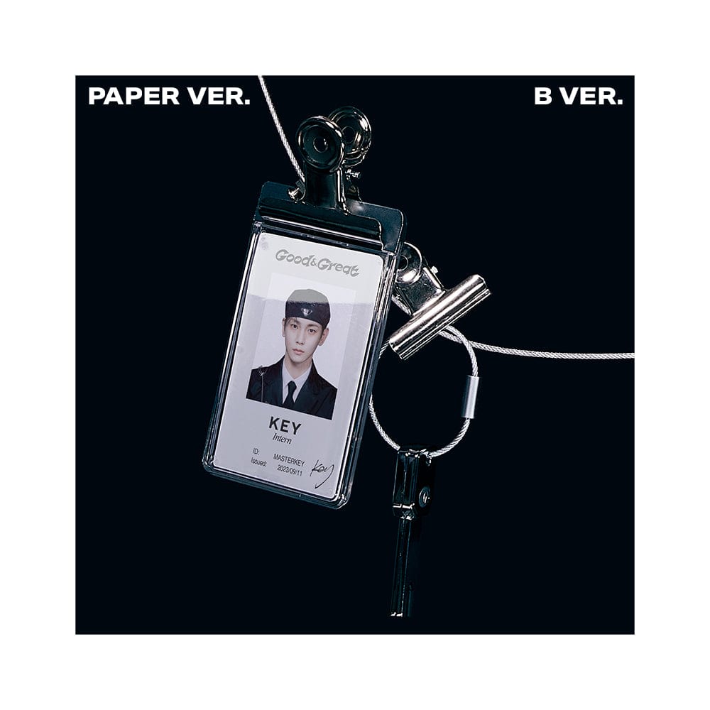 SHINee ALBUM B Key (SHINEE) - GOOD & GREAT The 2nd Mini Album (Paper Ver.)