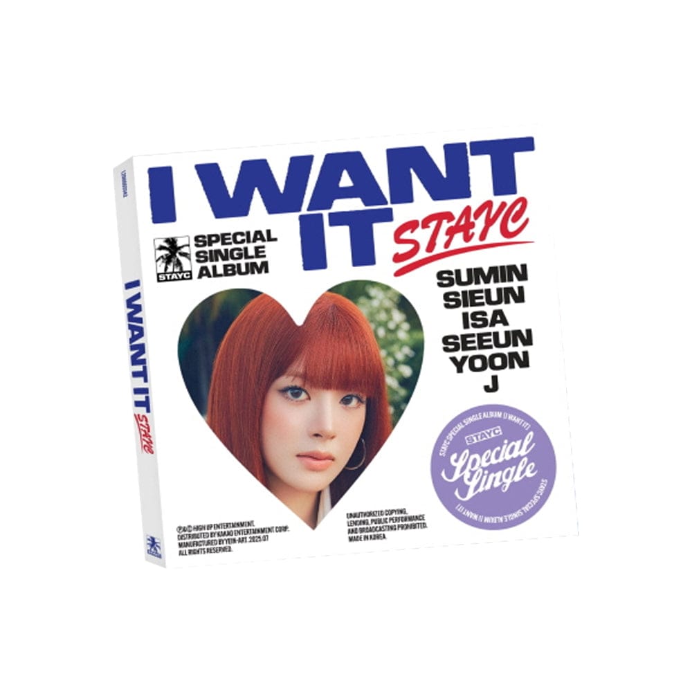 STAYC ALBUM BURN STAYC - Special Single Album I WANT IT