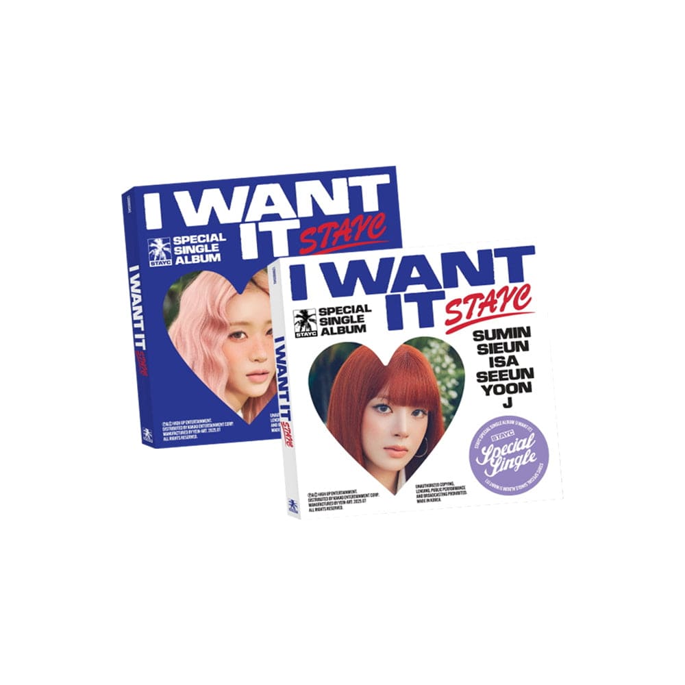 STAYC CD まとめ STAYC - Special Single Album I WANT IT (Random Ver.)