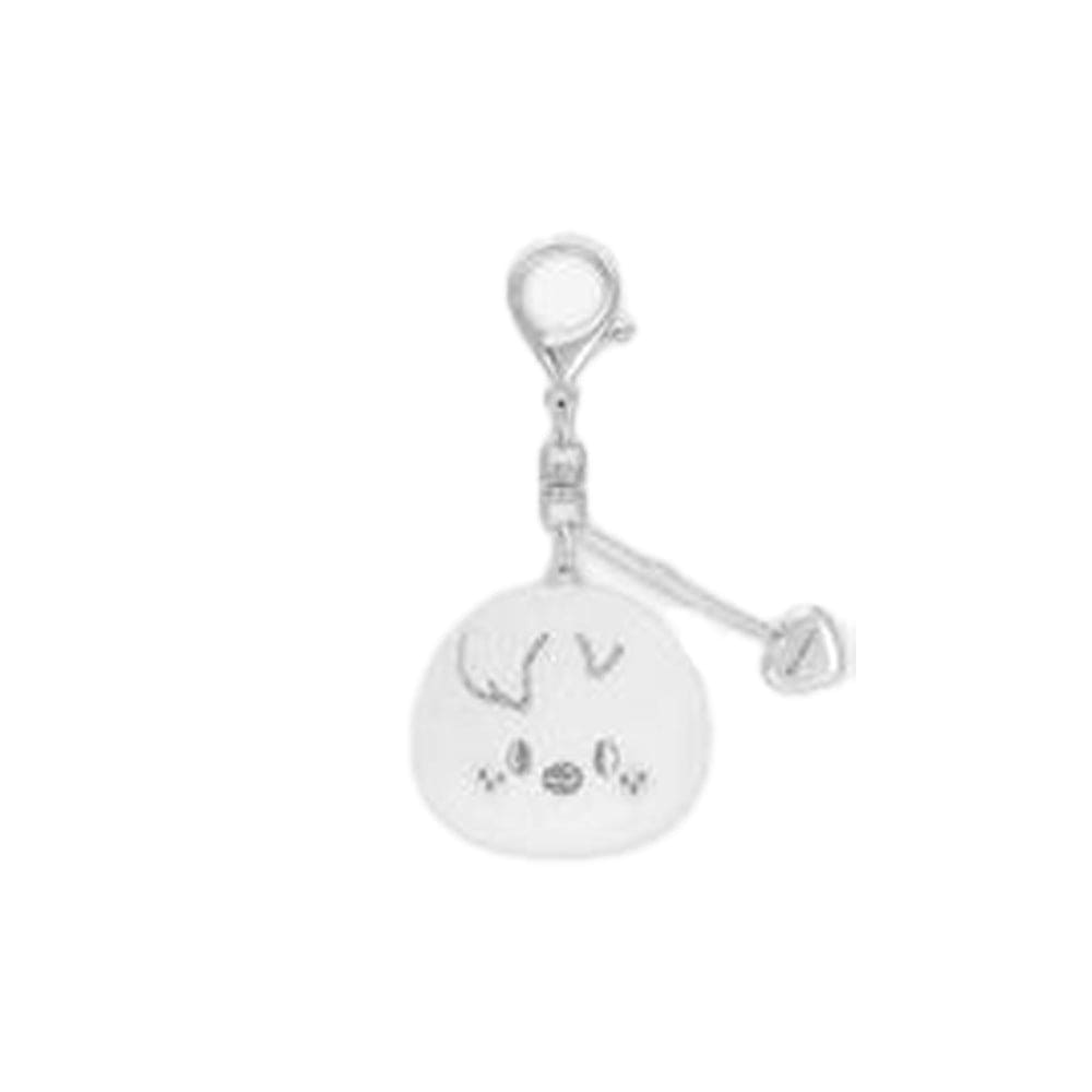 Stray Kids MD / GOODS BbokAri Stray Kids - SKZOO FACE KEYRING SILVER Ver. - celebrATE MD