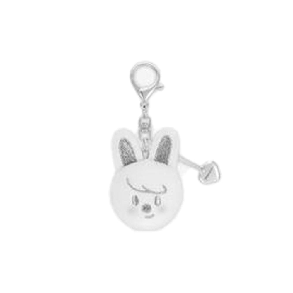 Stray Kids MD / GOODS DWAEKKI Stray Kids - SKZOO FACE KEYRING SILVER Ver. - celebrATE MD