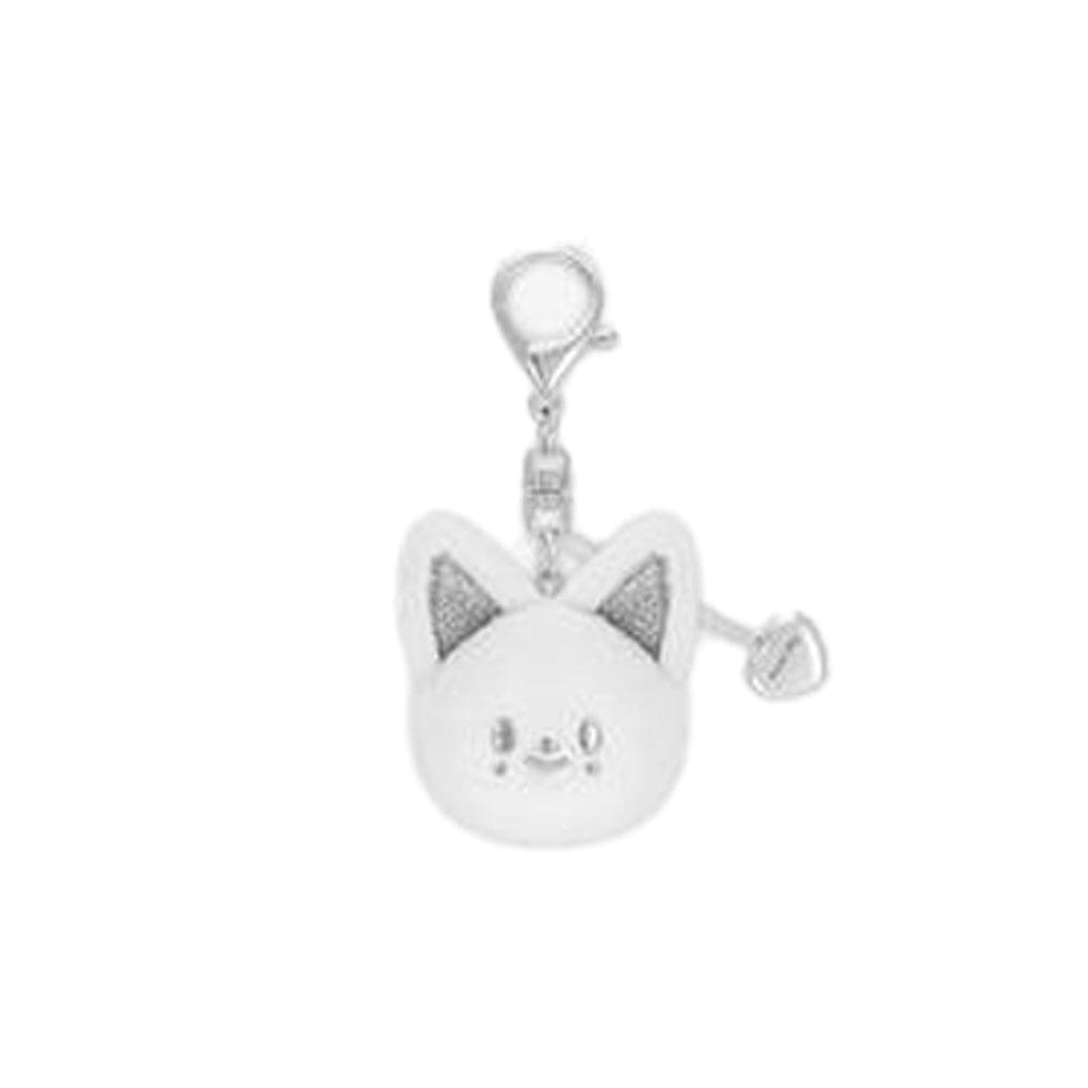 Stray Kids MD / GOODS Foxl.Ny Stray Kids - SKZOO FACE KEYRING SILVER Ver. - celebrATE MD