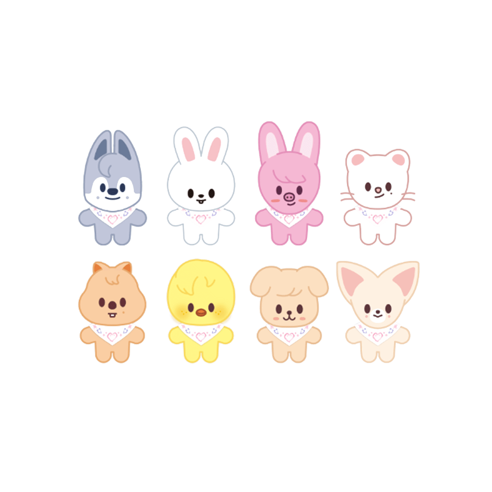 straykids 5'clock 10㎝ ぬい コンプリート Stray Kids - SKZOO PLUSH 10CM Ver. SKZ 5'CLOCK