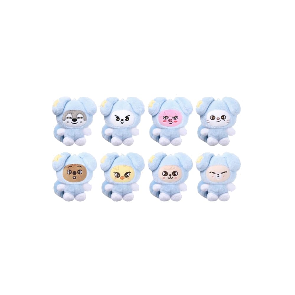 Stray Kids SKZOO Tasy ぬいぐるみ & 8種トレカセット Stray Kids - SKZOO PLUSH in TASY - RUN IT [ RUN IT World Tour MD ]