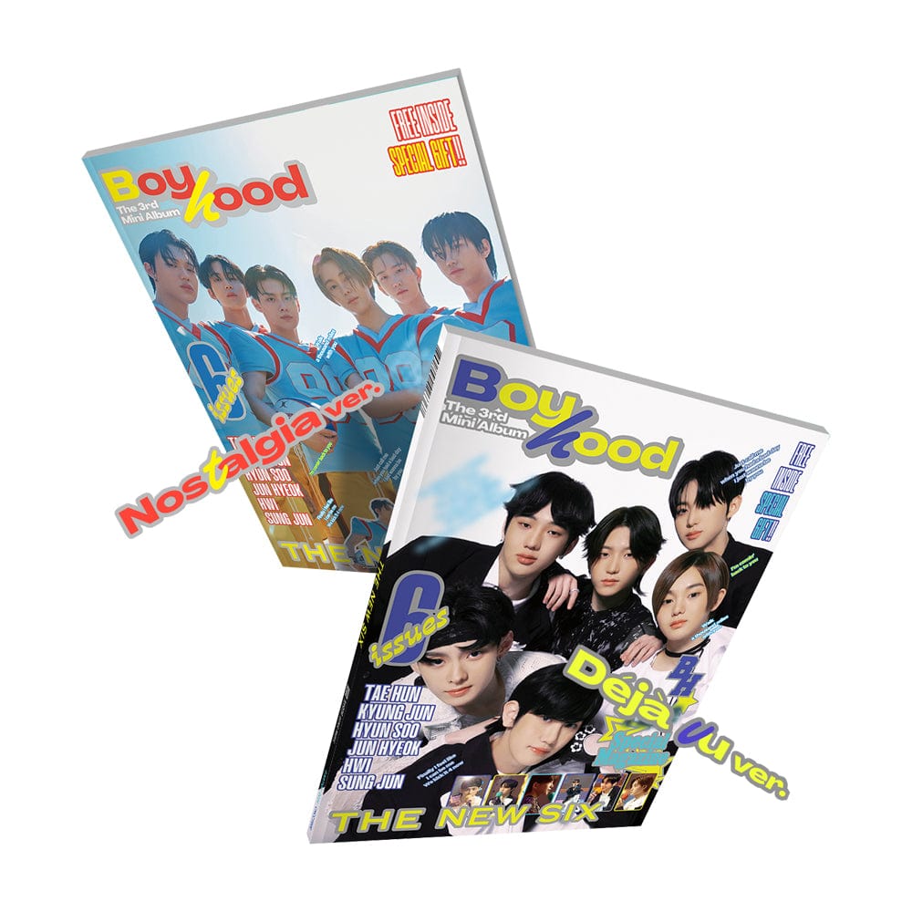 TNX ALBUM THE NEW SIX ( TNX ) - BOYHOOD 3rd Mini Album