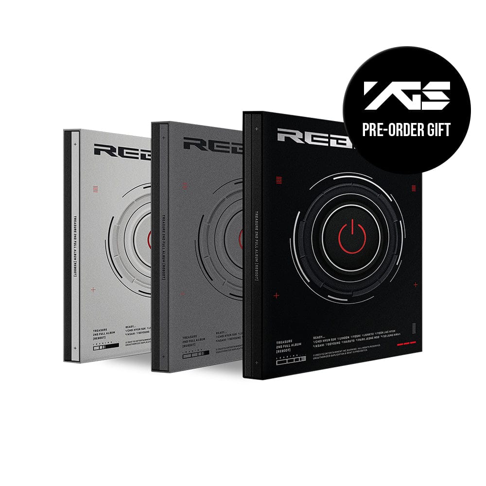 TREASURE - [REBOOT] (2nd Album PHOTOBOOK 3 Version SET
