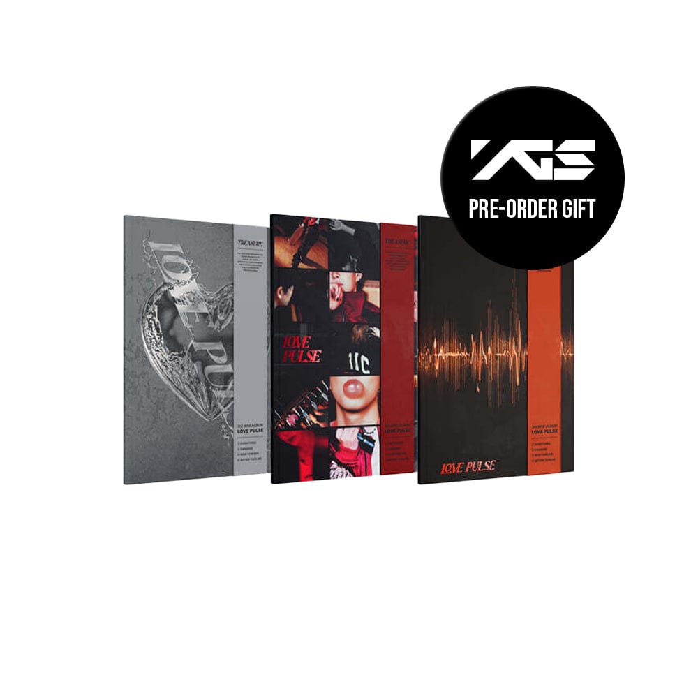 TREASURE - 3rd Mini Album LOVE PULSE (SET)