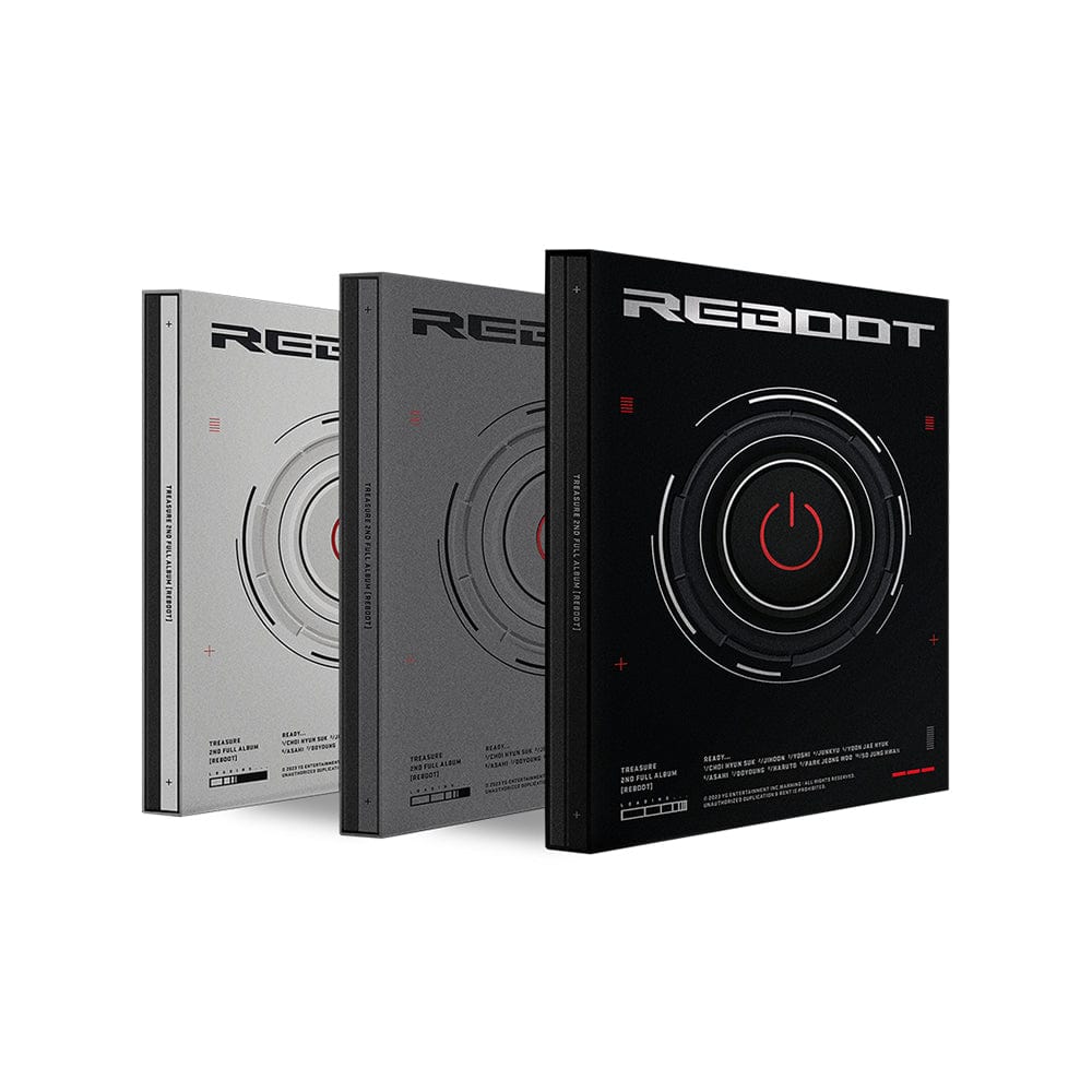 TREASURE ALBUM TREASURE - REBOOT 2nd Full Album (Photobook Ver.)