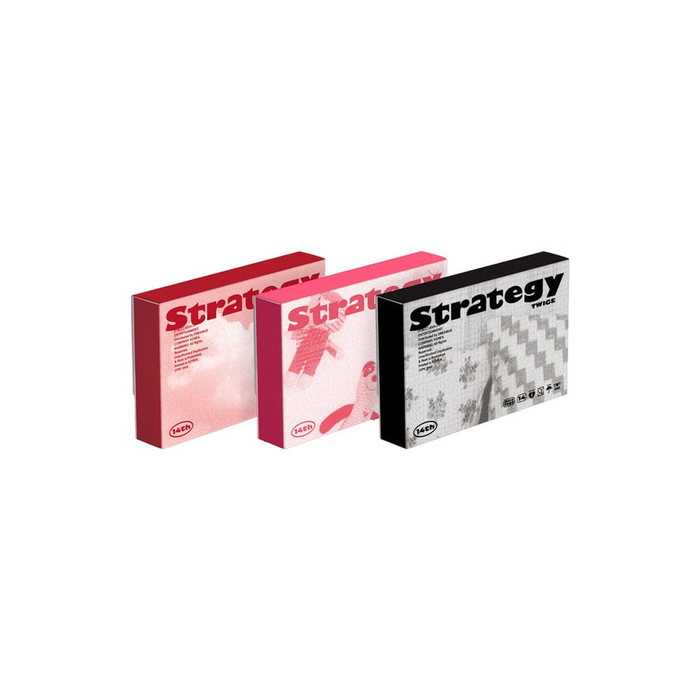 TWICE ALBUM TWICE - 14th Mini Album 'STRATEGY' (PLATFORM_NEMO VER)