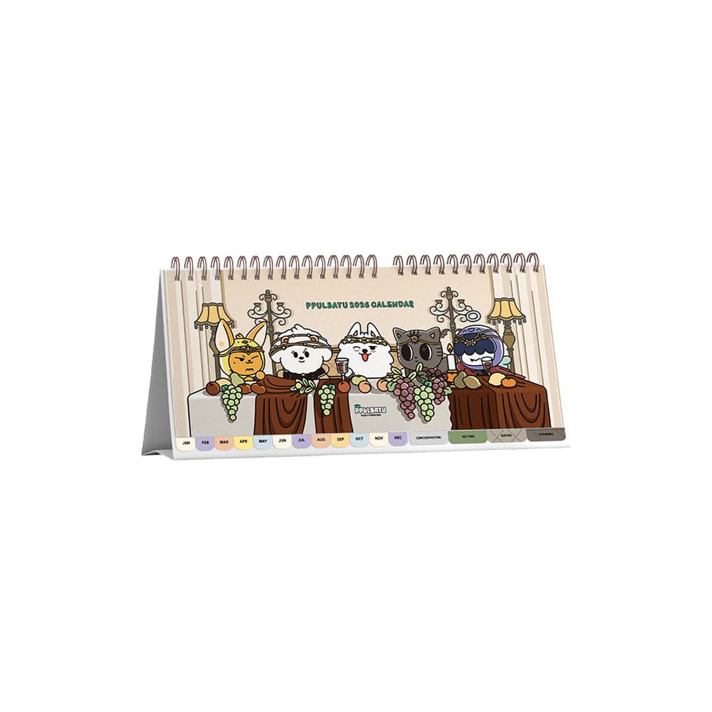 TXT 2026 シーグリ+ PPULBATU CALENDARセット TOMORROW X TOGETHER ( TXT ) - PPULBATU 2026 CALENDAR