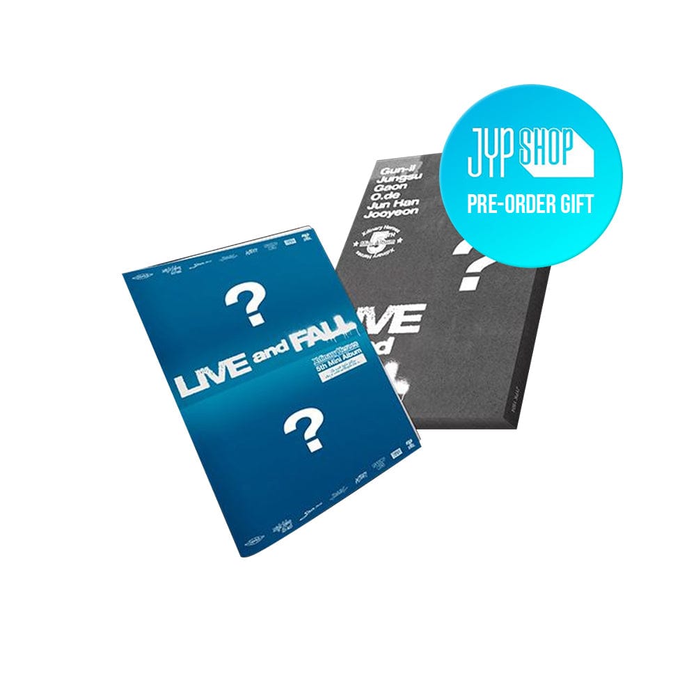 XDINARY HEROES ALBUM + JYP POB XDINARY HEROES - 5th Mini Album 'LIVE AND FALL' (TABLOID VER.)