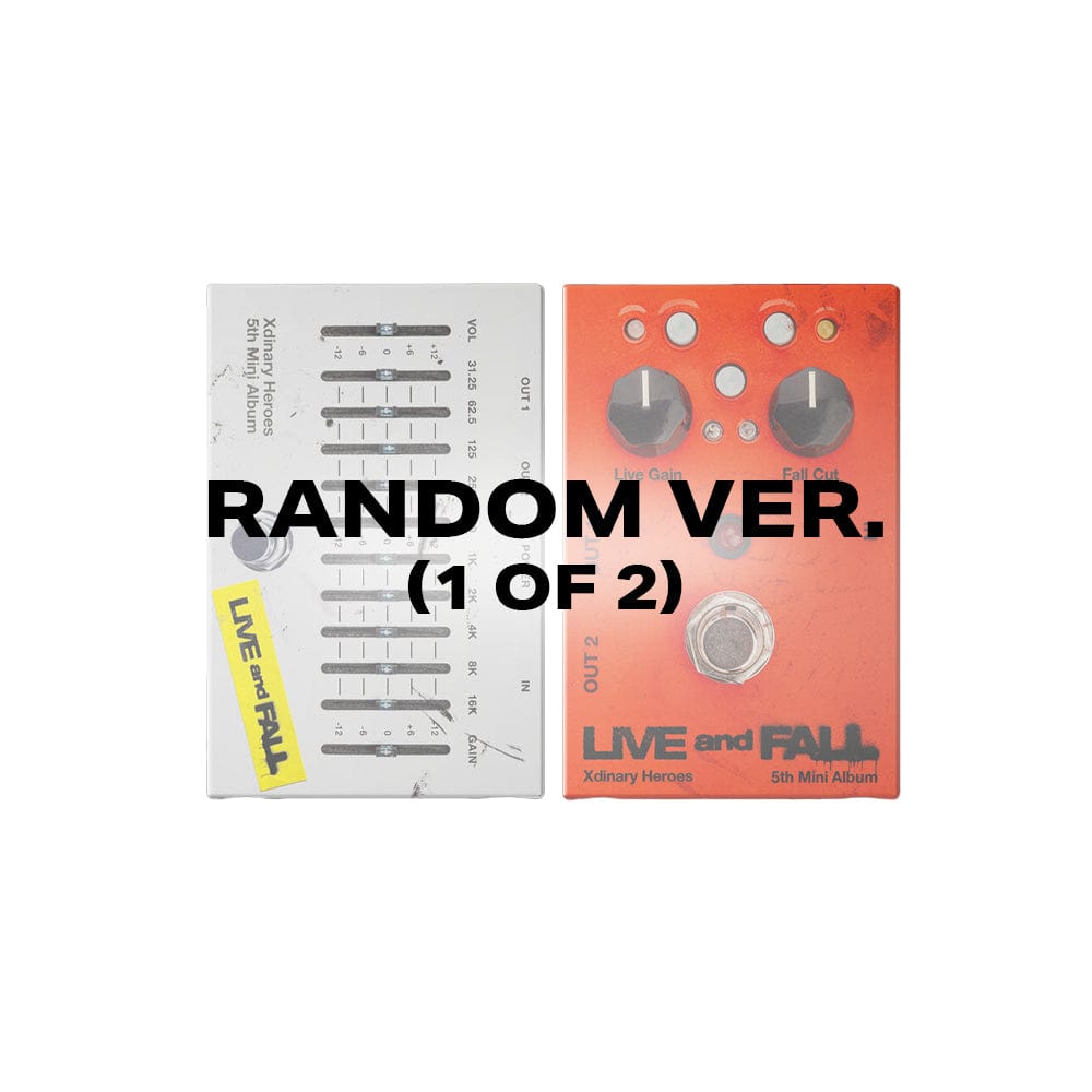 XDINARY HEROES ALBUM XDINARY HEROES - 5th Mini Album 'LIVE AND FALL' PLATFORM ALBUM (NEMO VER.)