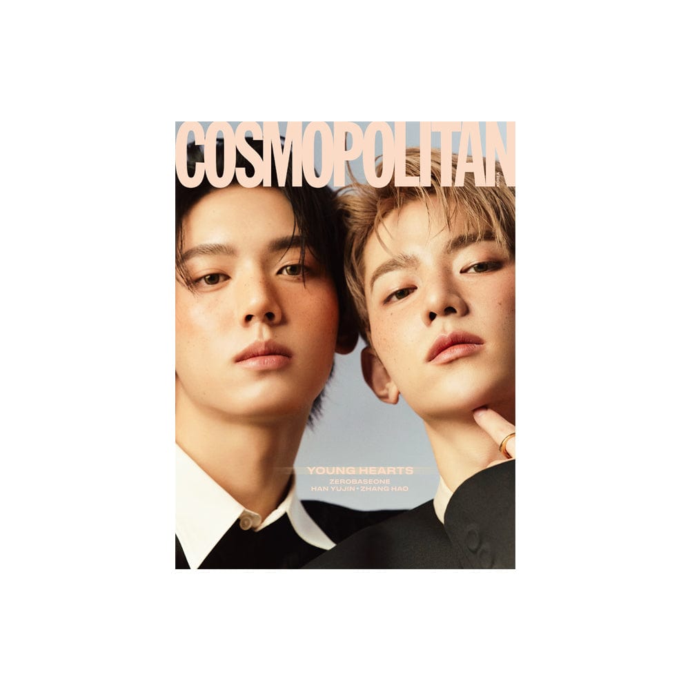 ZEROBASEONE Magazine A ZHANG HAO HAN YUJIN - COSMOPOLITAN April 2024