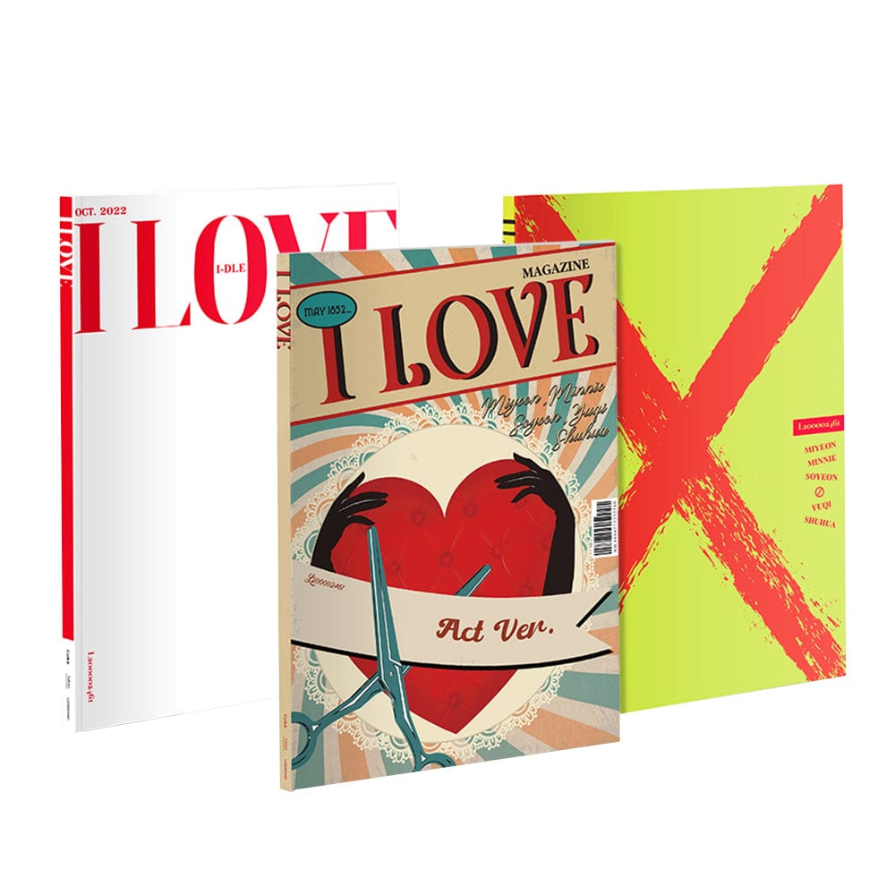 (G)I-DLE ALBUM (G)I-DLE - I LOVE 5th Mini Album (Photobook Ver)