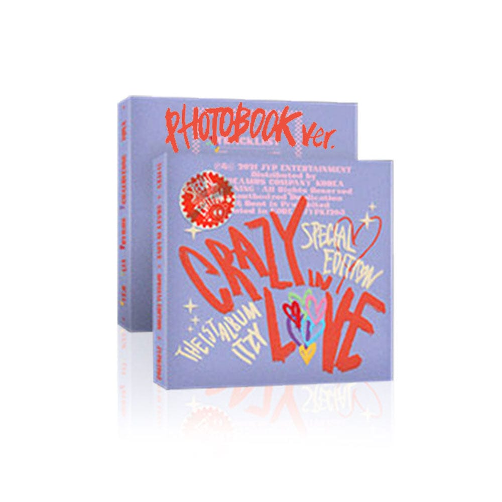 ITZY ALBUM ITZY - CRAZY IN LOVE The 1st Album Special Edition (Photobook Ver.)