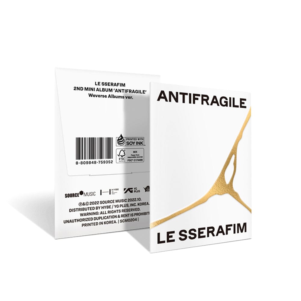 LE SSERAFIM - ANTIFRAGILE 2nd mini album (Weverse Albums ver.)