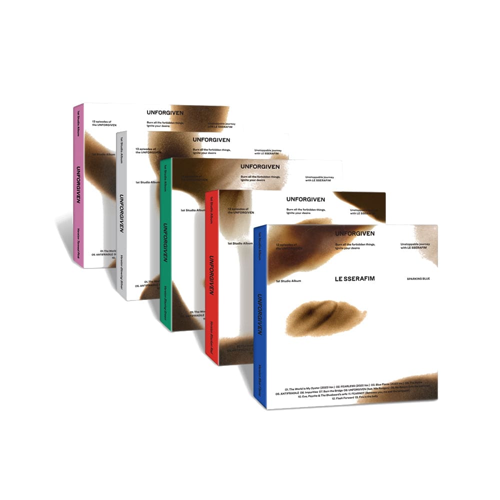 LE SSERAFIM - 1st Studio Album UNFORGIVEN (Compact Ver.)