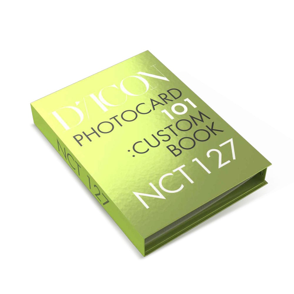 NCT 127 - D'/ICON PHOTOCARD 101 : CUSTOM BOOK