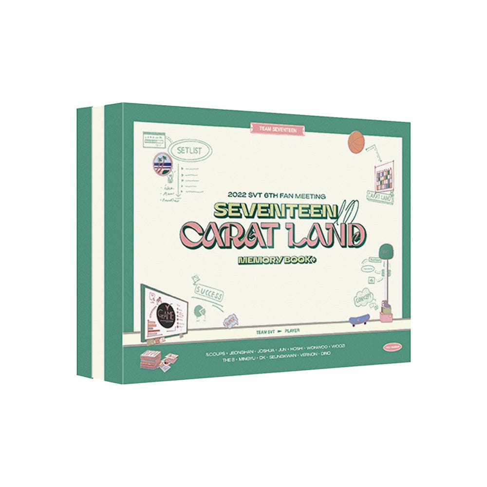 SEVENTEEN - 2022 SEVENTEEN in CARAT LAND MEMORY BOOK + DVD