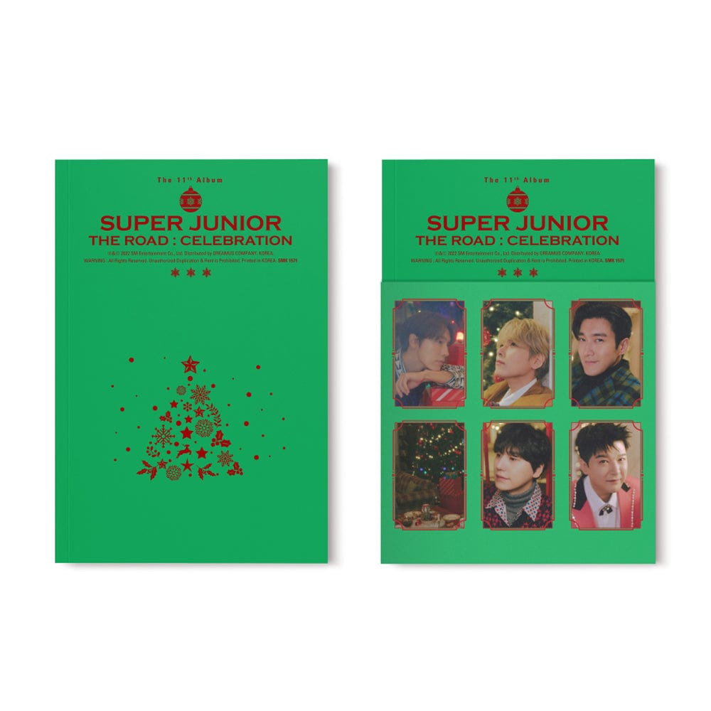 SUPER JUNIOR ALBUM TREE Ver. SUPER JUNIOR - THE ROAD : Celebration The 11th Album Vol. 2