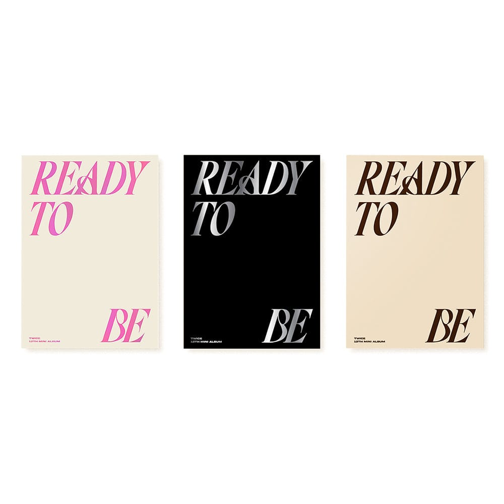 TWICE ALBUM TWICE - READY TO BE 12th Mini Album