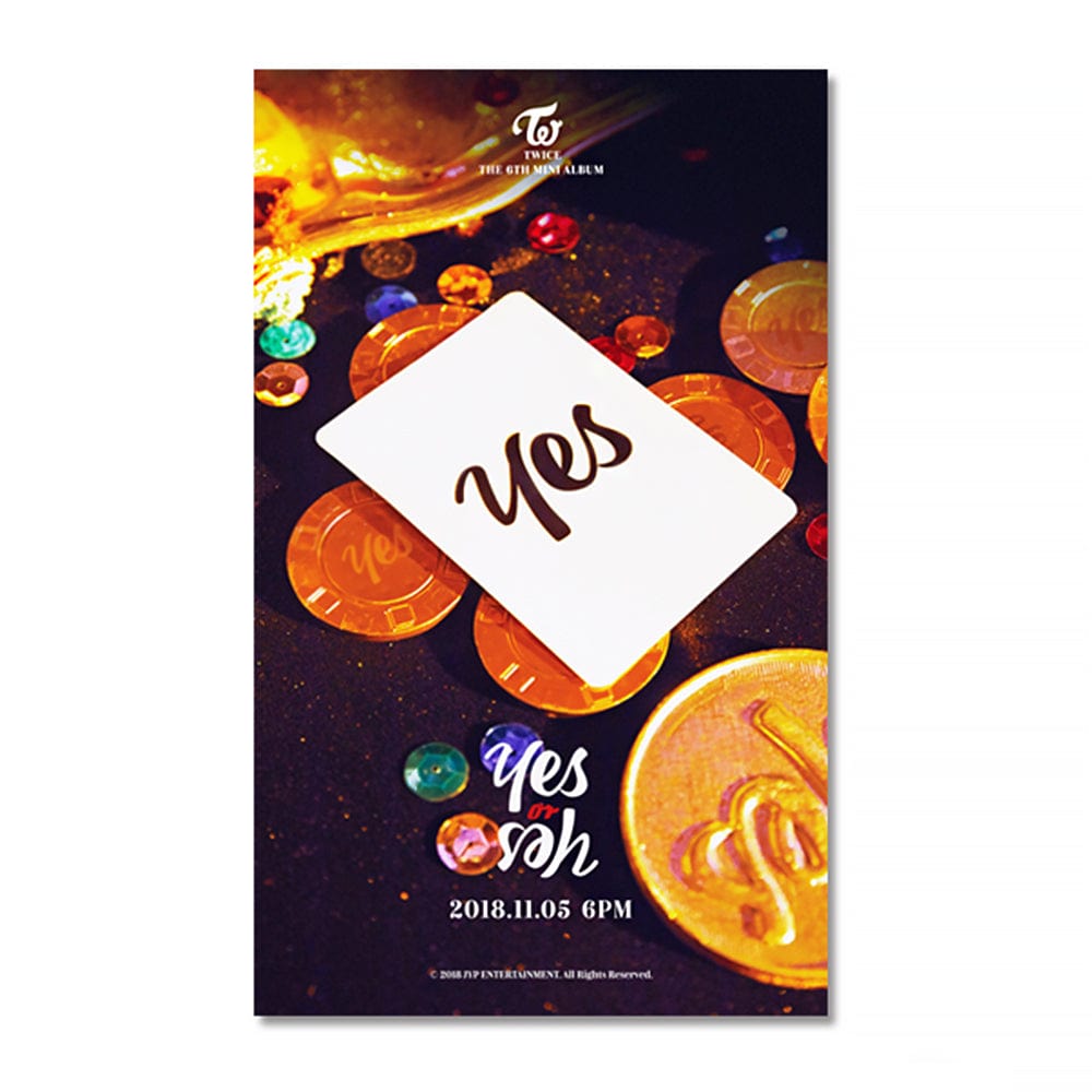 TWICE ALBUM TWICE - yes or yes The 6th Mini Album