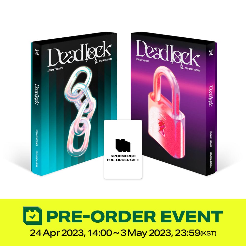 KPOP MERCH Exclusive Benefit] XDINARY HEROES - Deadlock 3rd Mini Albu