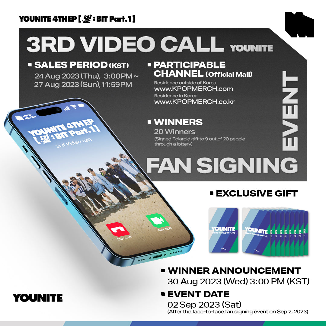 YOUNITE - [BIT Part.1] 3rd Video Call Event