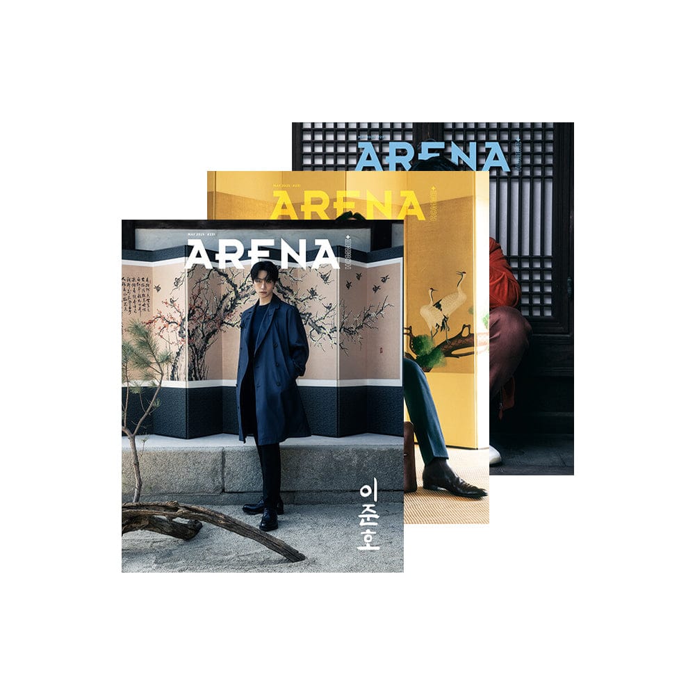 2PM Magazine SET（A+B+C） LEE JUNHO -  Arena Homme+ Magazine Cover LEE JUNHO (May 2025)