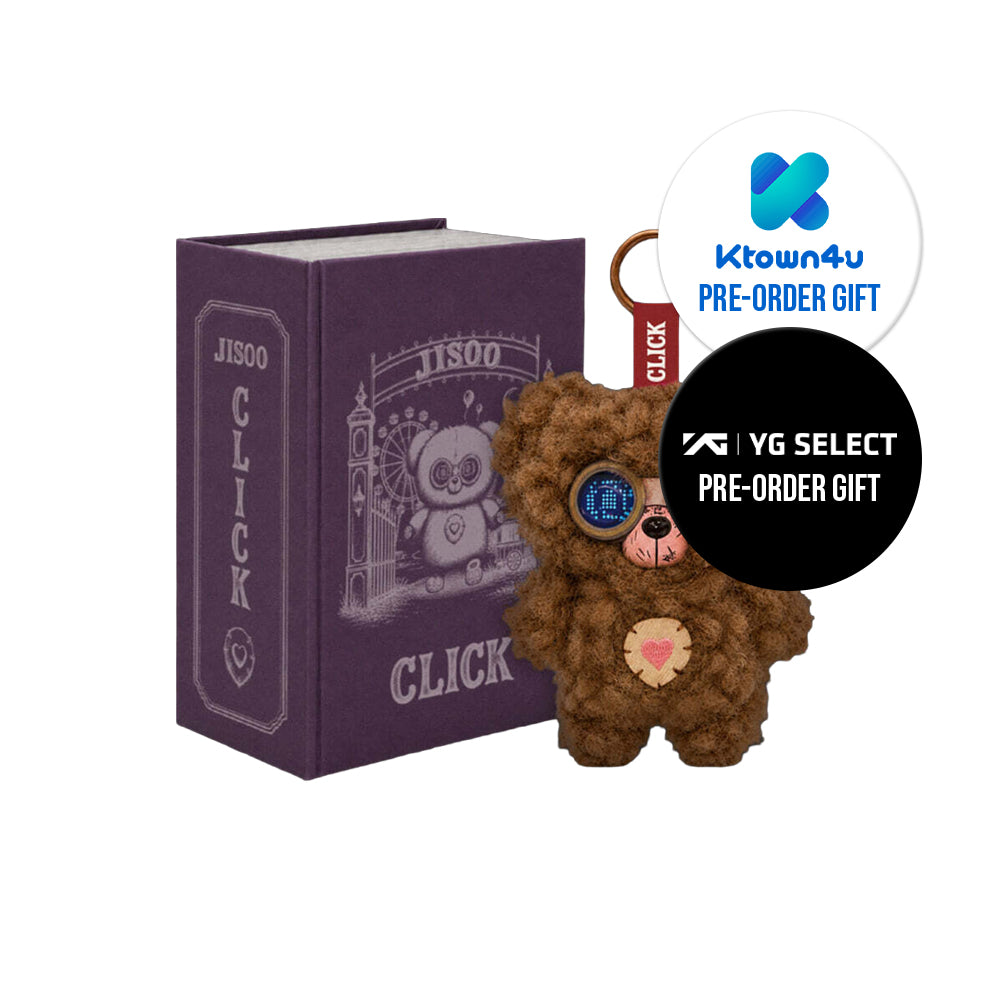 BLACKPINK JISOO - Single Album [CLICK] CLICK BABY BEAR NFC VER.