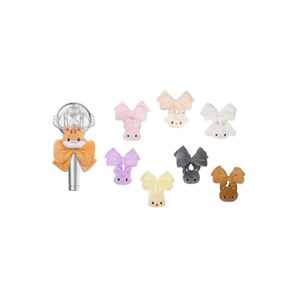 ATEEZ - TINY LIGHT STICK SCRUNCHIE ( ANITEEZ IN DEJA VU Official MD )
