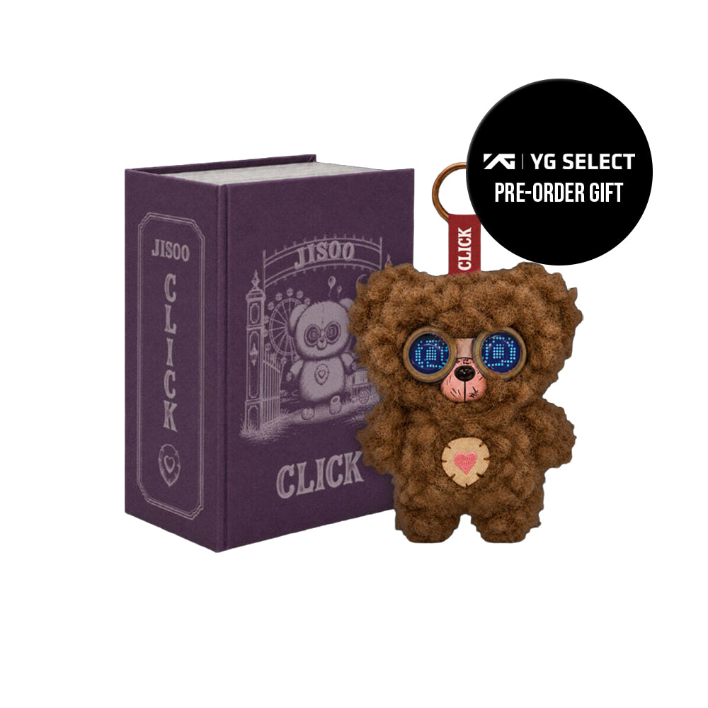 BLACKPINK JISOO - Single Album [CLICK] CLICK BABY BEAR NFC VER.