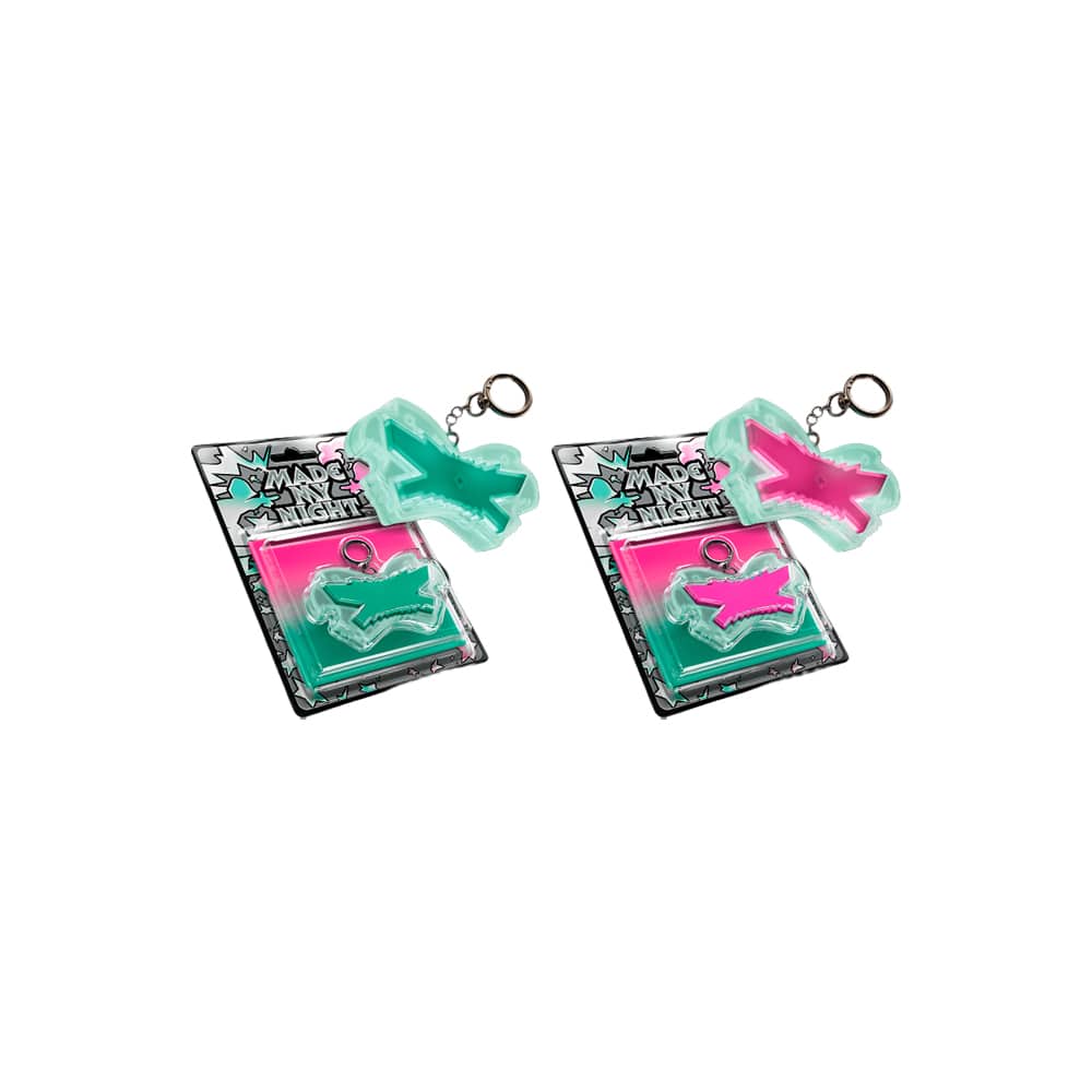 LE SSERAFIM - 2nd Single Album [ MADE MY NIGHT ] Glow Clicker Keychain