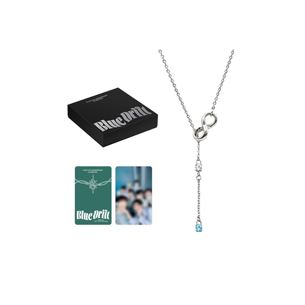ATEEZ - NECKLACE [ 8th Anniversary Exhibition Blue Drift ]