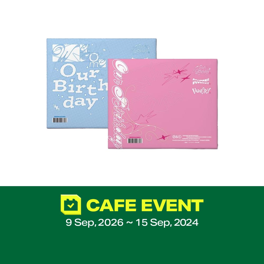 [CAFE EVENT] OURBIRTHDAY 1st Single Album [Our Birthday] PHOTOBOOK VER.