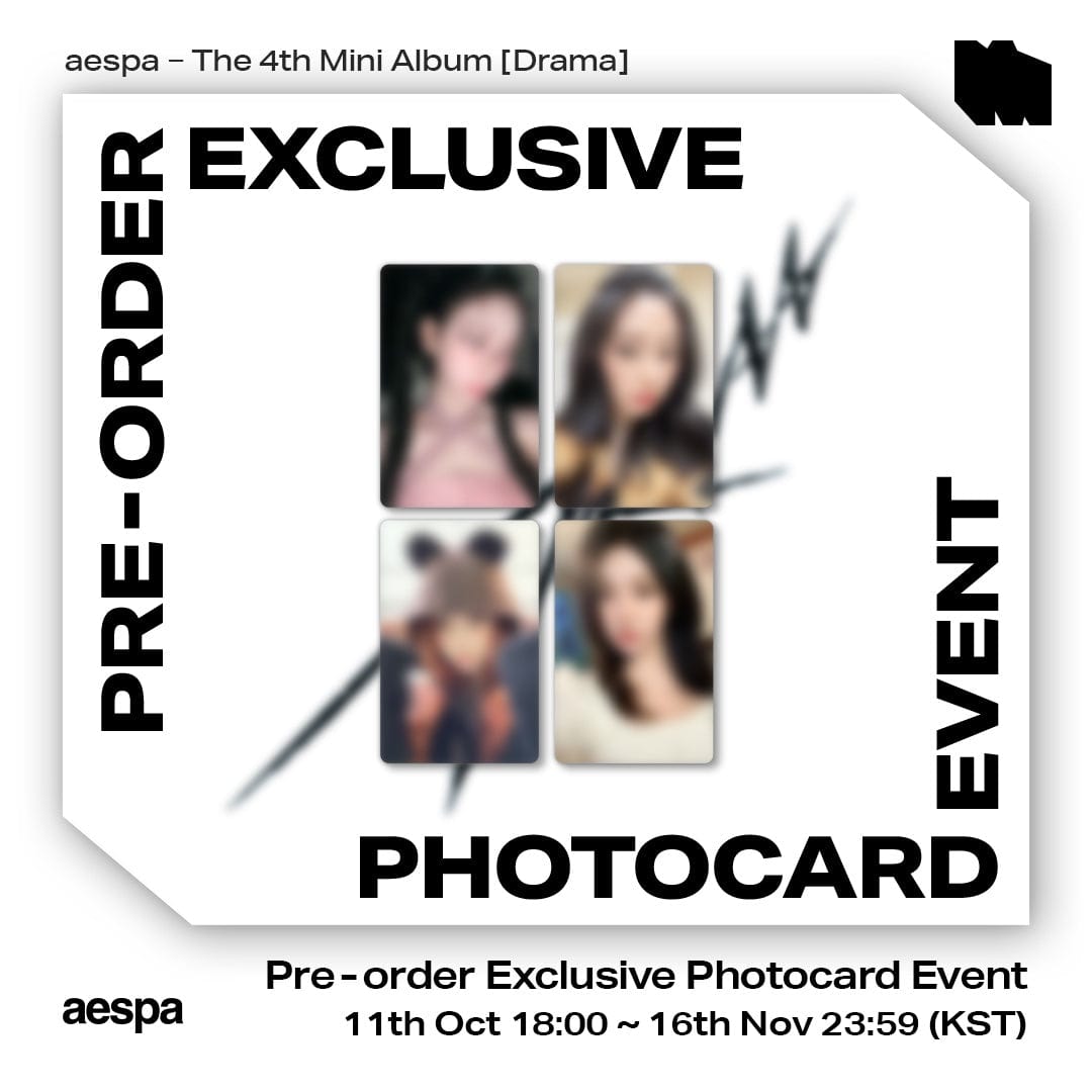 aespa ALBUM (PRE-ORDER EXCLUSIVE) aespa - The 4th Mini Album [Drama] (Giant Ver.)