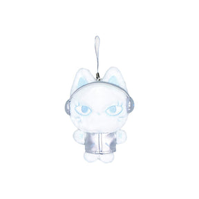aespa MD / GOODS GISELLE aespa - FANLIGHT DOLL KEY RING (SILVER ver.)