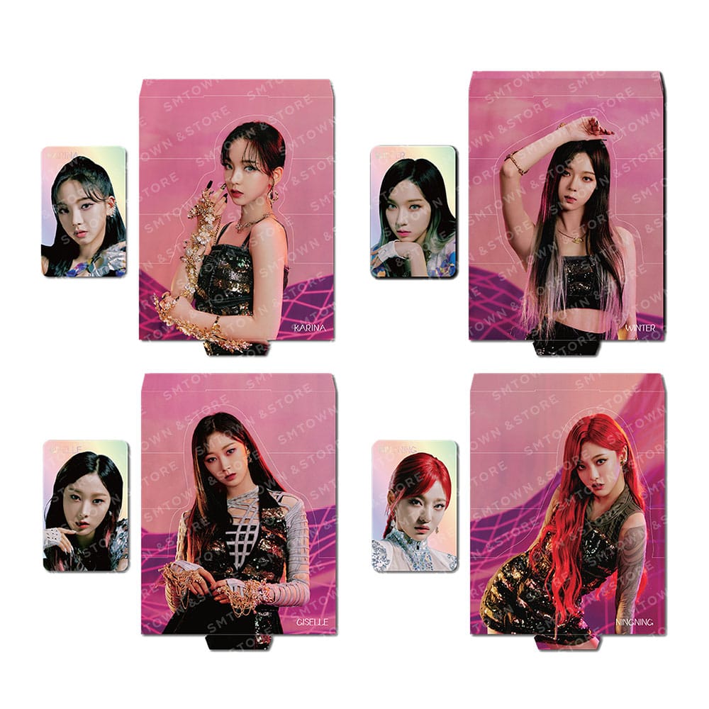 aespa MD / GOODS RANDOM [SHOCKING SALE] aespa - HOLOGRAM PHOTO CARD SET - Next Level