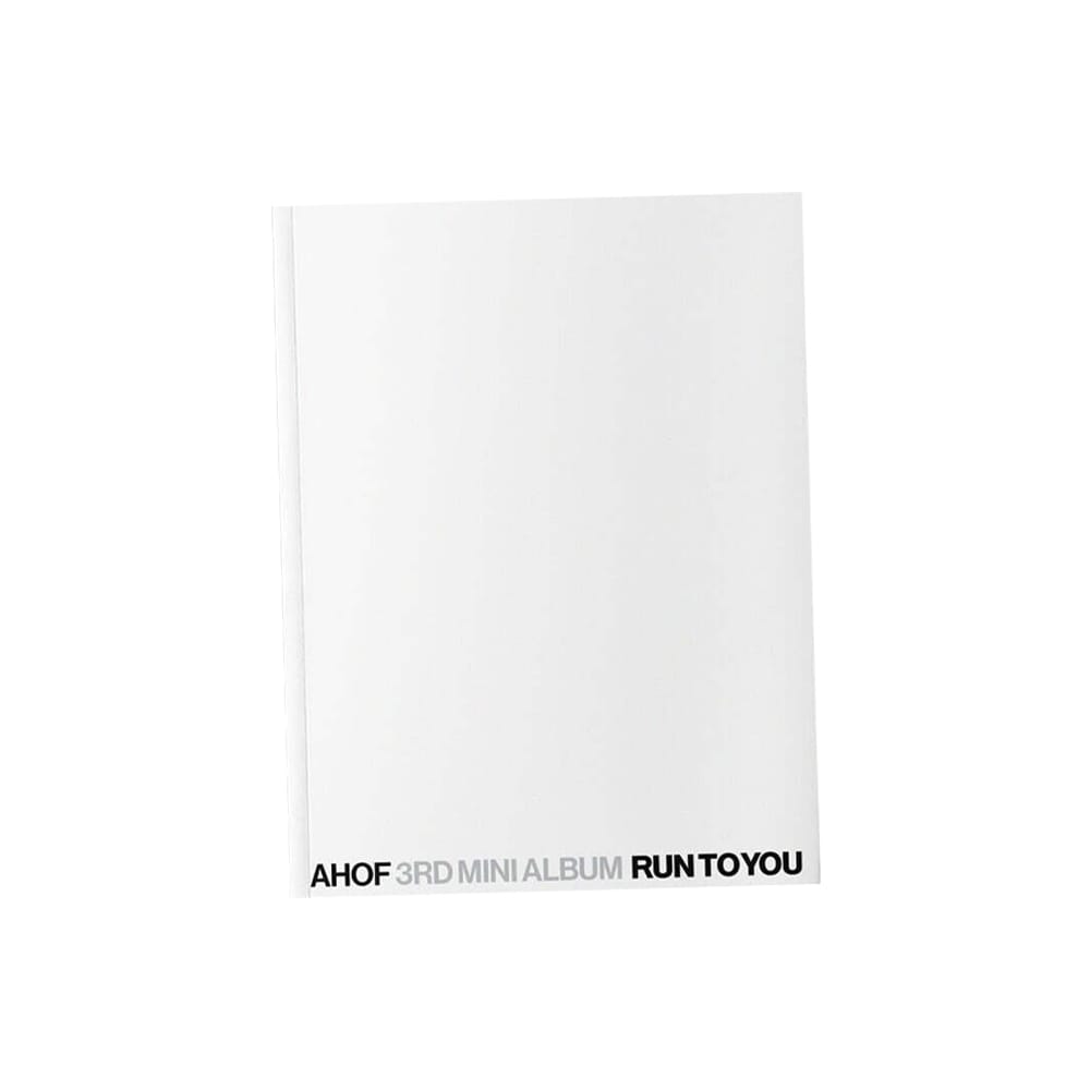 AHOF ALBUM RUSH AHOF - 3rd Mini Album RUN TO YOU ( Photobook Ver. )