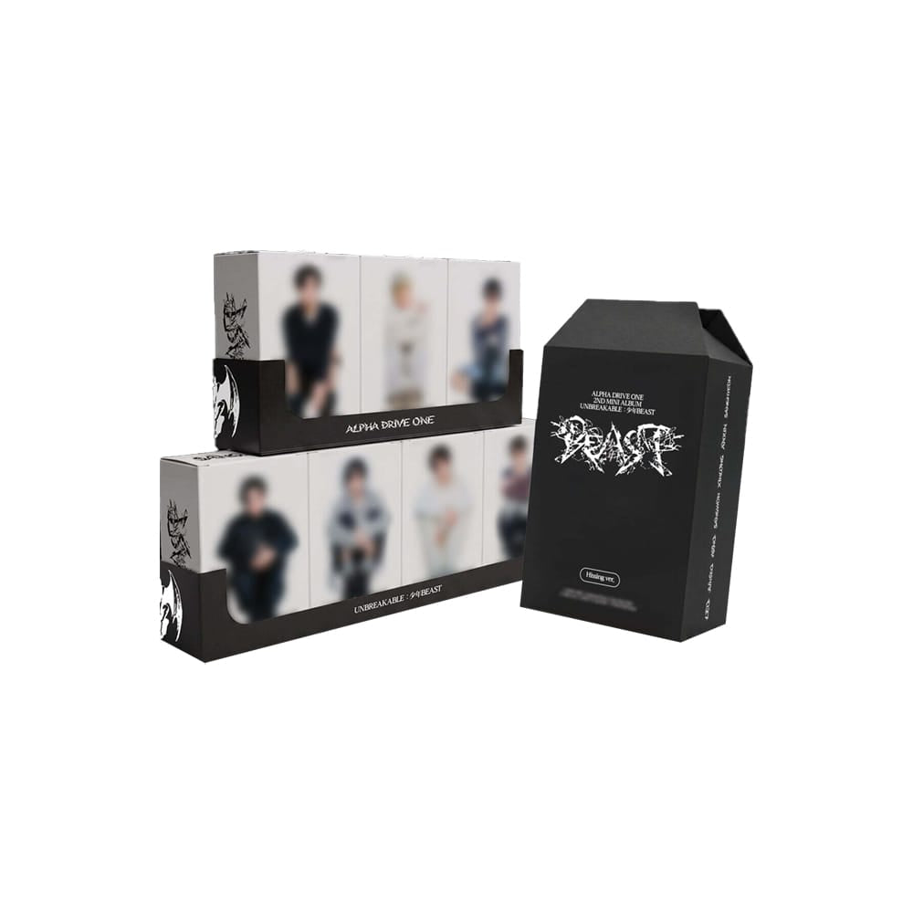 ALPHA DRIVE ONE ALBUM ALPHA DRIVE ONE  - The 2nd Mini Album UNBREAKABLE : 少年BEAST ( Hissing Ver. )