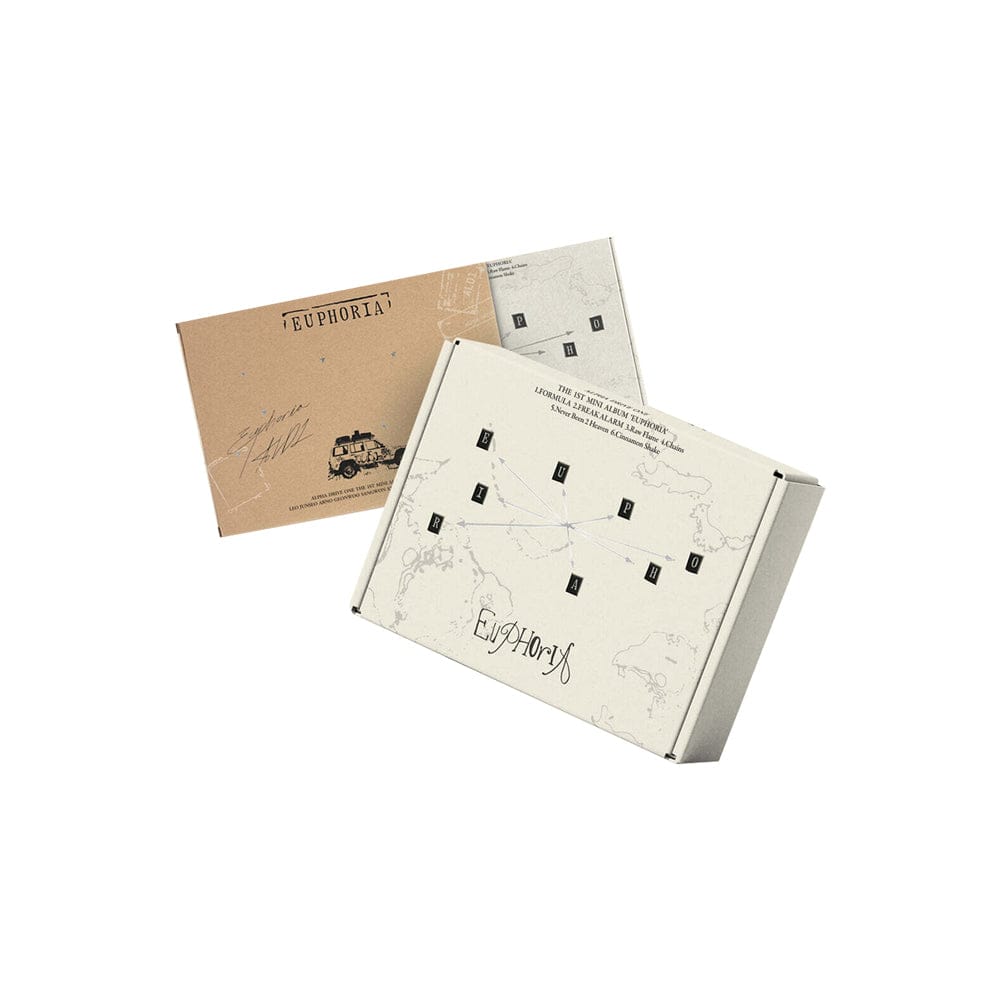 ALPHA DRIVE ONE ALBUM NO GIFT ALPHA DRIVE ONE  - The 1st Mini Album EUPHORIA (STAR ROAD Ver.)