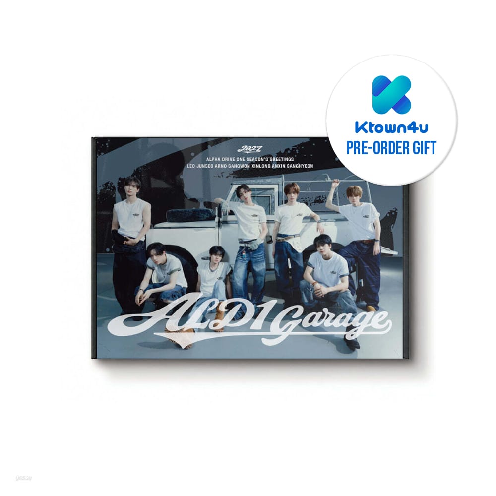 ALPHA DRIVE ONE MD / GOODS KTOWN4U  GIFT ALPHA DRIVE ONE - 2027 SEASON'S GREETINGS [ ALD1 GARAGE (T-SHIRT VER.) ]