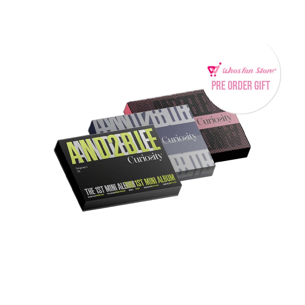 AND2BLE ALBUM WHOSE FAN STORE / UNNATURAL AND2BLE - 1st Mini Album [ Sequence 01: Curiosity ]
