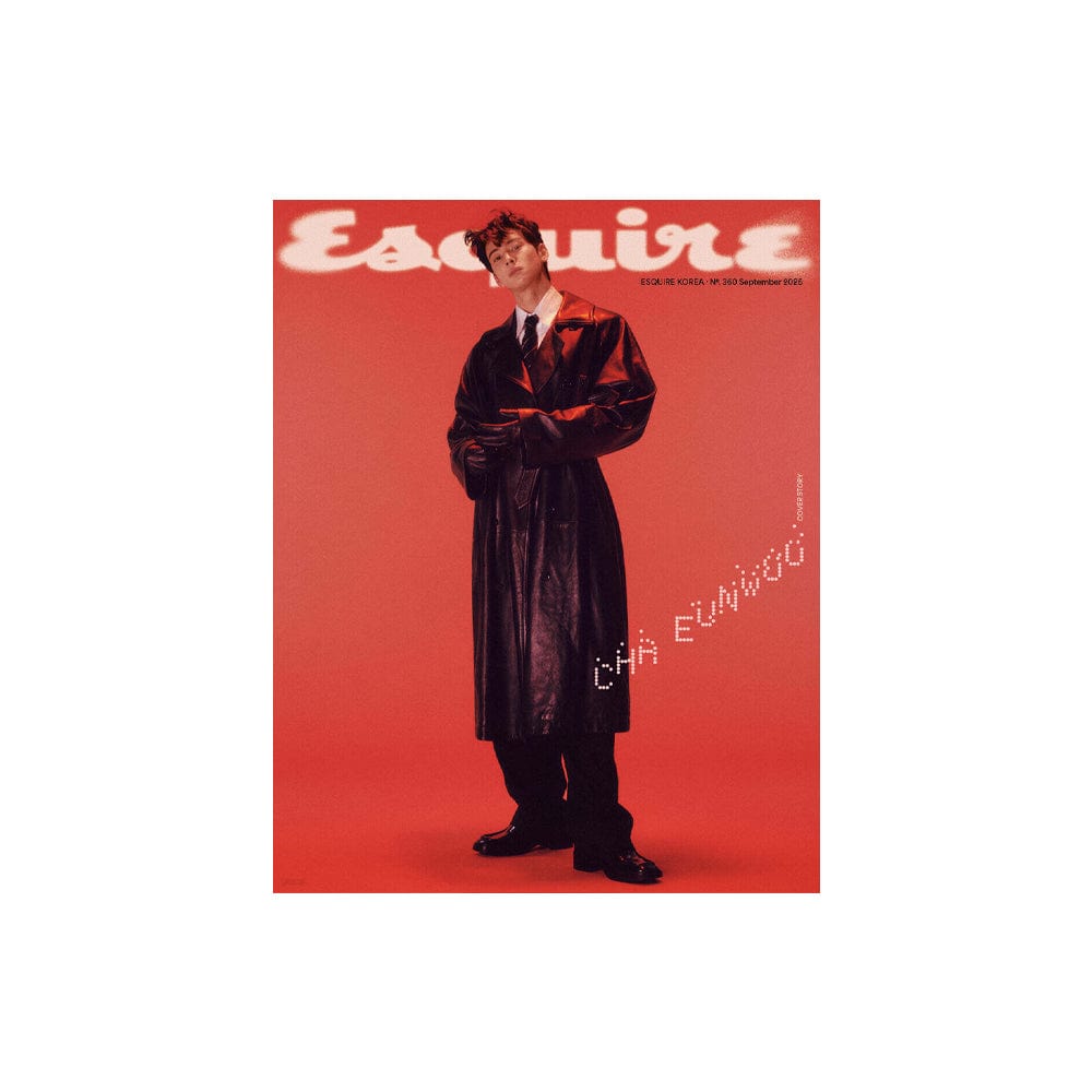 ASTRO Magazine C ASTRO CHA EUN WOO - Esquire Magazine Cover (Sep 2025)