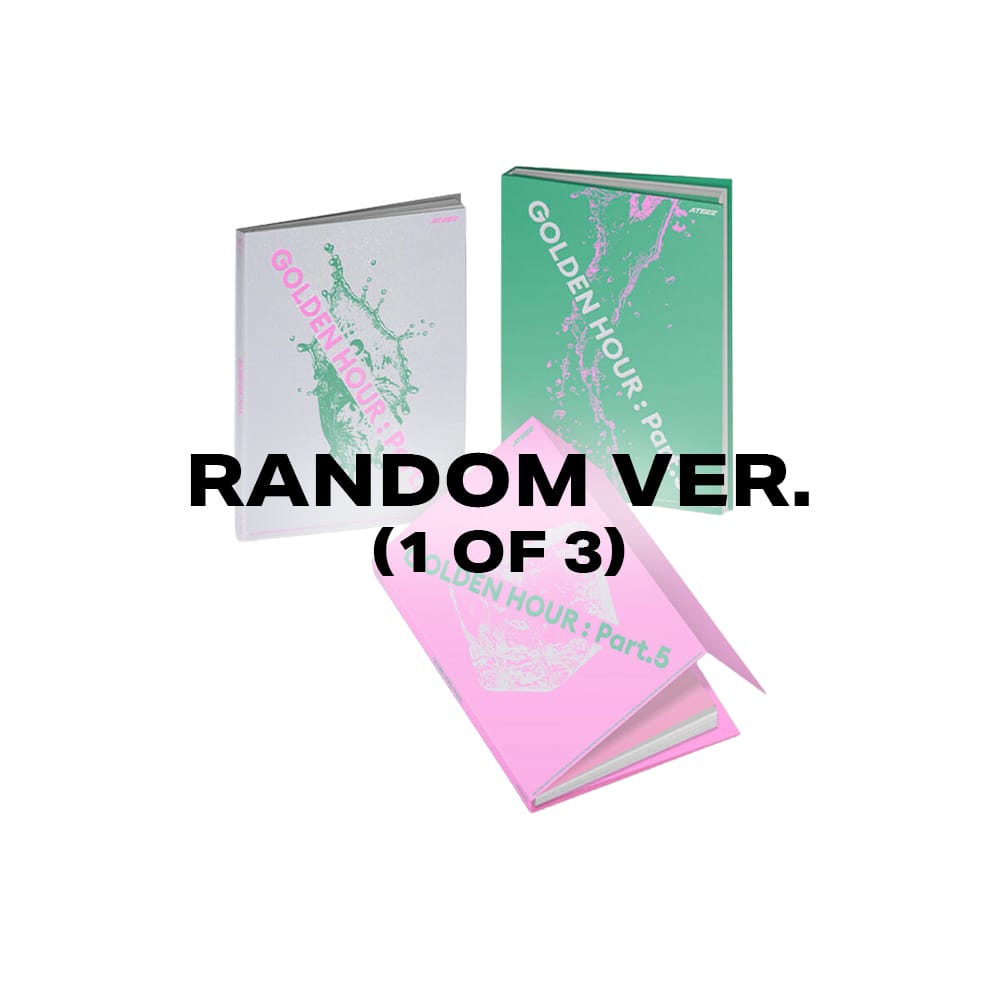 ATEEZ ALBUM 1 RANDOM ATEEZ - 14th Mini Album GOLDEN HOUR Part. 5
