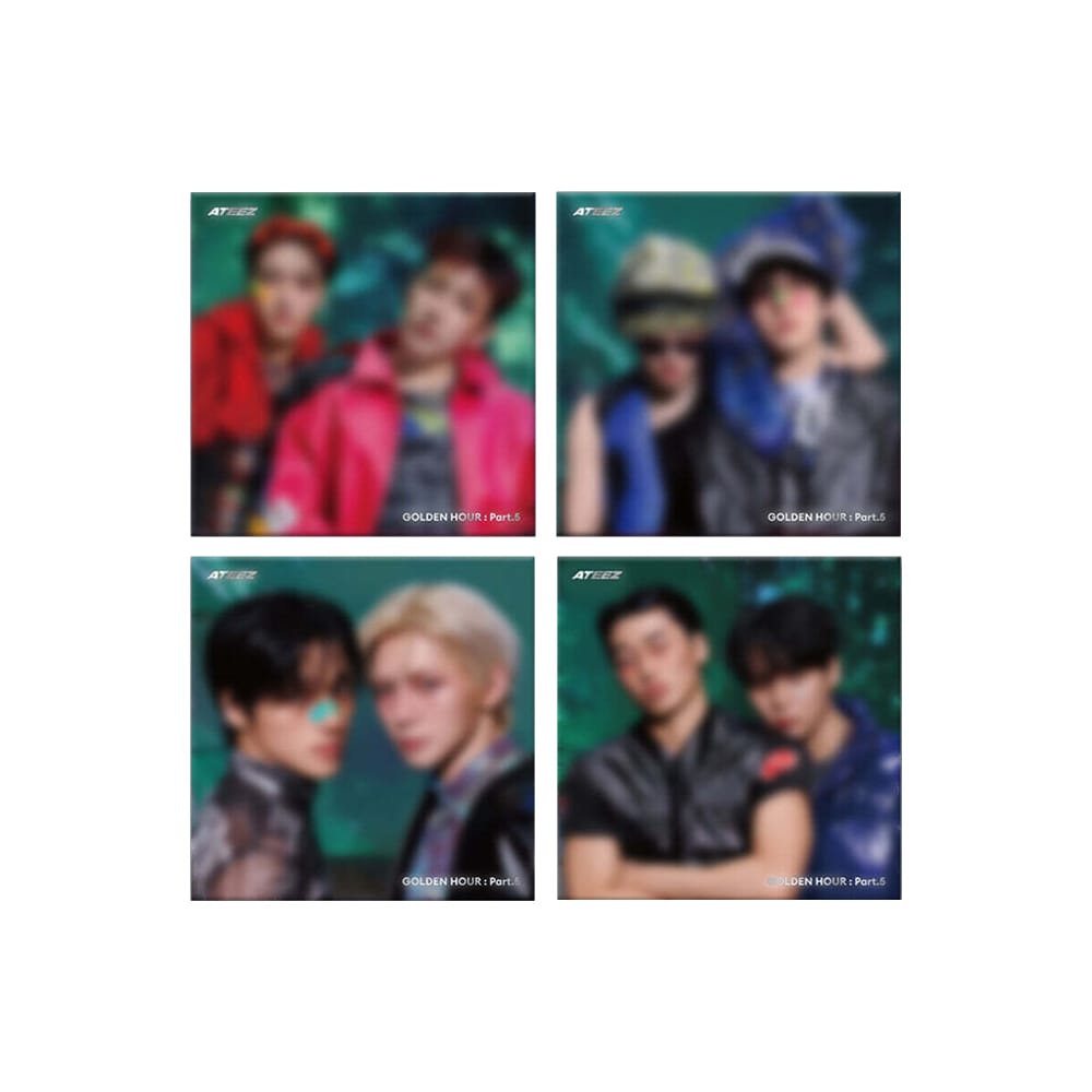 ATEEZ ALBUM ATEEZ - 14th Mini Album GOLDEN HOUR Part. 5 ( DIGIPACK UNIT VER. )